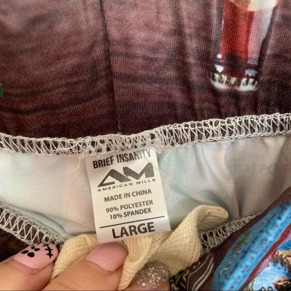 Brief Insanity Beer for Breakfast All Over Graphic Lounge Pants - Picture 5 of 5